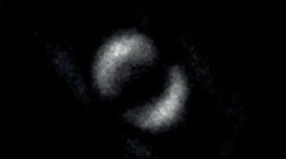 PHOTOGRAPH BY SCHOOL OF PHYSICS AND ASTRONOMY, UNIVERSITY OF GLASGOW